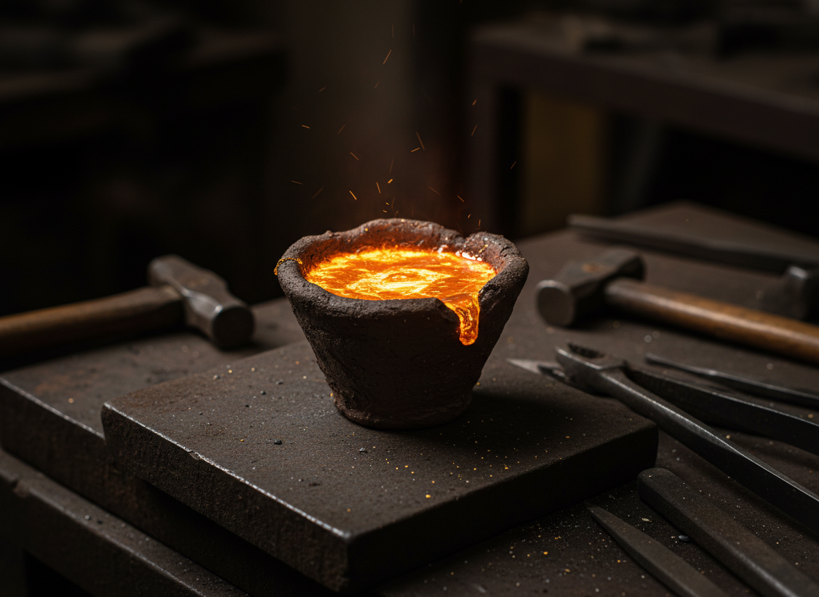 Refonte et transformation de l'or